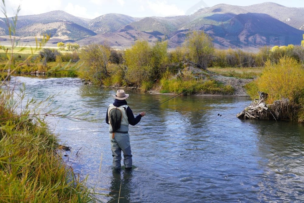 Montana's Waters with a 1 Day Fishing License